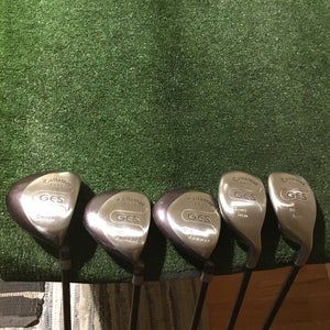 Callaway Ladies GES Set (Driver, Long FW, Mid FW, Long & Mid Irons) Graphite