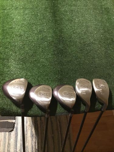 Callaway Ladies GES Set (Driver, Long FW, Mid FW, Long & Mid Irons) Graphite