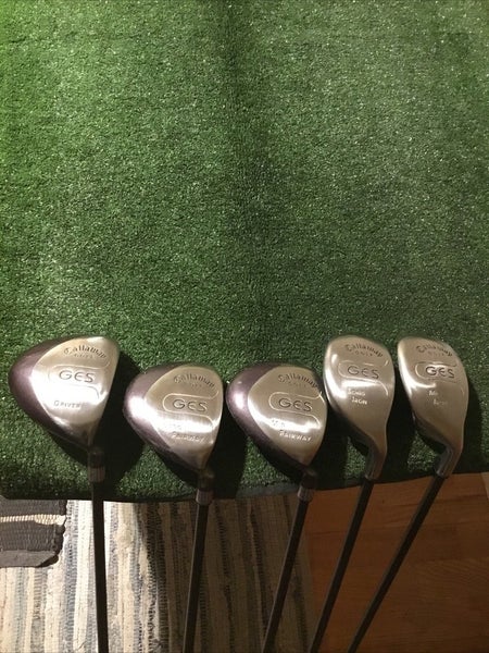 Callaway Ladies GES Set (Driver, Long FW, Mid FW, Long & Mid Irons) Graphite