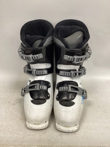 Used Salomon SPK BOOTS Girls DH Ski Boot White 240 MP - J06 - W07 11851-S000040898