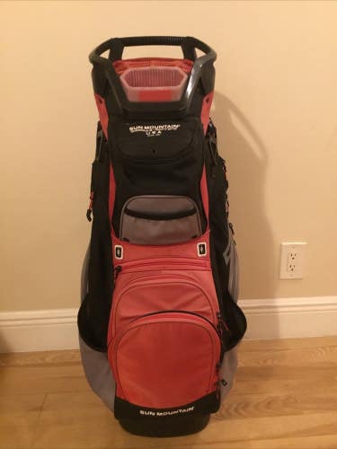 Sun Mountain C-130 Golf Cart Bag with 14-way Dividers (No Rain Cover)