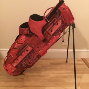 G/Fore Stand Golf Bag with 4-way Dividers (No Rain Cover) *VGC*