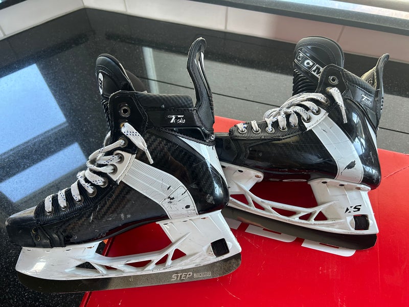 2024 CCM Tacks XF Pro Hockey Skates Regular Width Pro Stock Size 6.5 (Used)