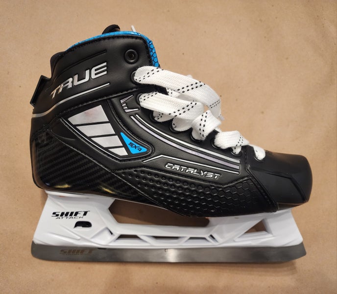 True Catalyst 5X4 Hockey Goalie Skates Wide Width 7.5 (New)