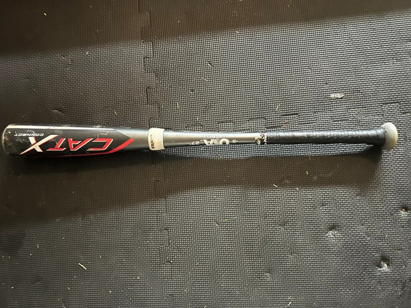 2024 Marucci CATX Connect Hybrid USABat Certified Bat (-11) 16 oz 27" (Used)