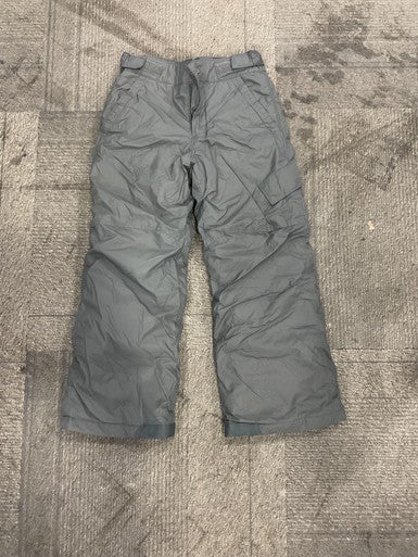 Used Columbia SNOW PANTS Snow Pants Y Grey SM 11614-S000226292
