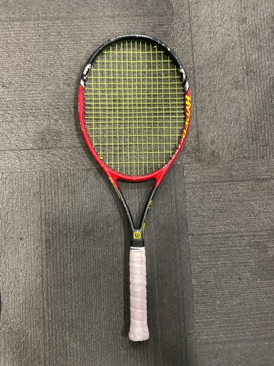 Used Wilson HYPER PROSTAFF 6.1 Adult Tennis Racquet Red 4 3/8" 11614-S000226290
