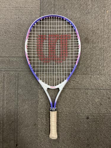 Used Wilson SERENA 23 Girls Tennis Racquet Purple 23" 11614-S000226278