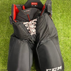 Black Senior Large CCM JetSpeed FT390 Hockey Pants (New)