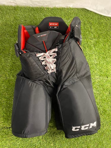 Black Senior Large CCM JetSpeed FT390 Hockey Pants (New)