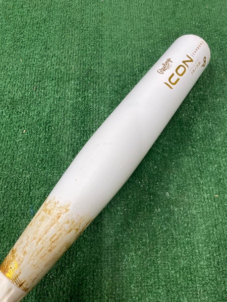2024 Rawlings Icon Composite Bat USSSA Certified (-8) Composite 23 oz 31" (Used)