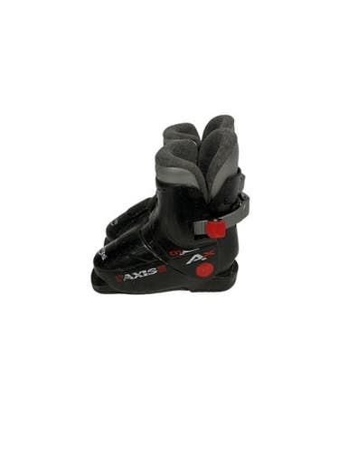 Used AXIS Boys DH Ski Boot Black 160 MP - Y09 11847-S000031396