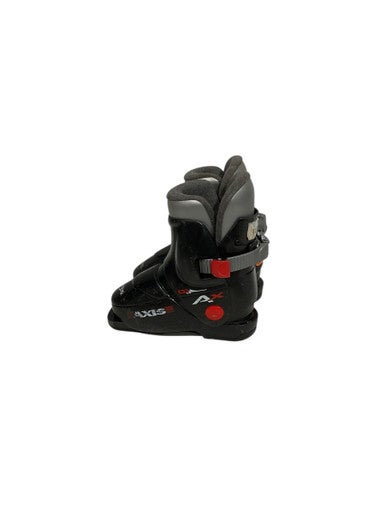 Used AXIS Boys DH Ski Boot Black 160 MP - Y09 11847-S000031395