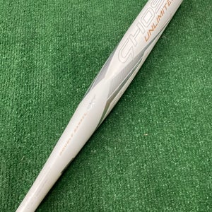 White 2023 Easton Ghost Unlimited Composite Bat (-11) Composite 19 oz 30" (Used)