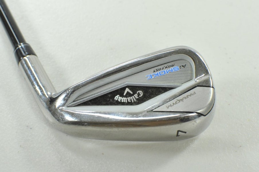 Callaway Paradym Ai Smoke MAX Fast Single 7 Iron Senior Flex RH Graphite #207038