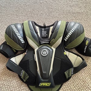 Medium Senior Warrior Alpha Shoulder Pads (New)