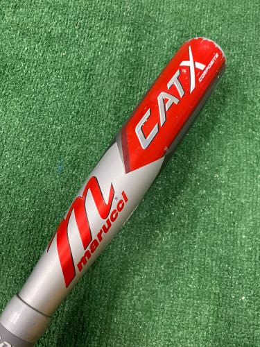 2023 Marucci CAT X Composite Bat USSSA Certified (-10) Composite 18 oz 28" (Used)