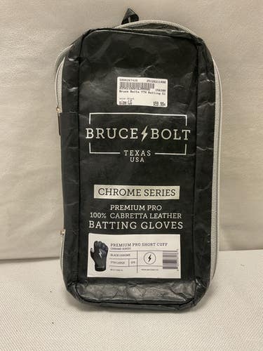 Used BB/SB Batting Gloves Black LG 11490-S000267428