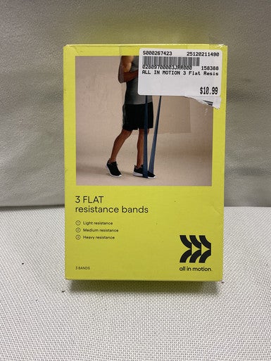 ALL IN MOTION 3 Flat Resistance Bands 11490-S000267423