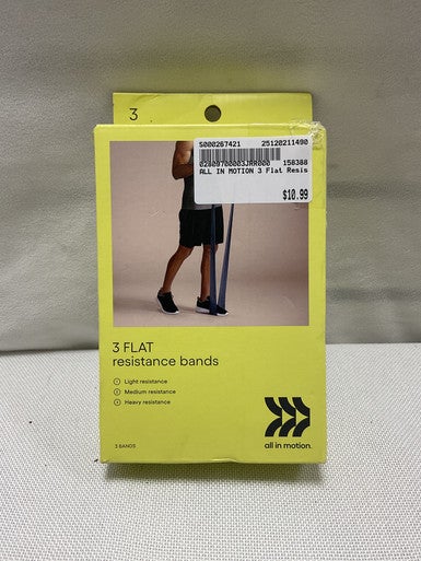 ALL IN MOTION 3 Flat Resistance Bands 11490-S000267421