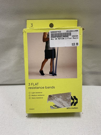 ALL IN MOTION 3 Flat Resistance Bands 11490-S000267422
