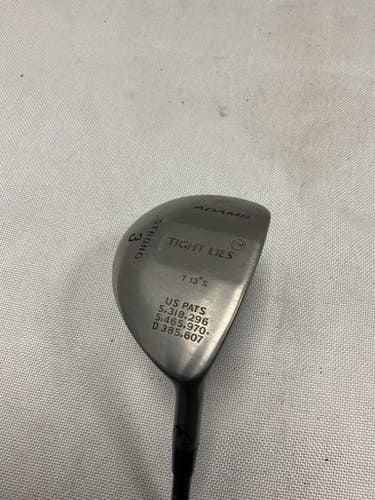 Used Adams Golf TIGHT LIES Mens Fairway Wood RH 3 Wood 11490-S000267396