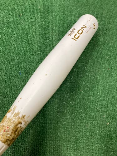 2024 Rawlings Icon Composite Bat USSSA Certified (-5) Composite 26 oz 31" (Used)