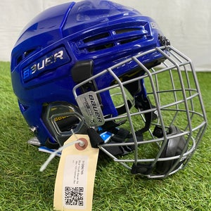Blue Youth Bauer Re-Akt 100 Helmet (New)