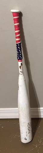 2024 Rawlings Icon Composite USSSA Certified Bat (-8) 22 oz 30" (Used)