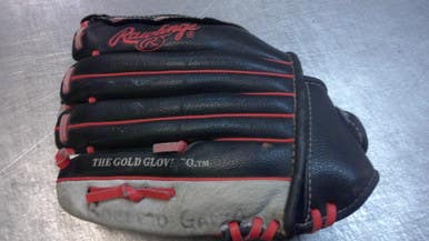 Used Rawlings PLAYMAKER BB/SB Glove RH Throw Grey 11" 11339-S000196891