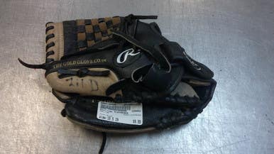 Used Rawlings PLAYMKAER BB/SB Glove LH Throw Black 10 1/2" 11339-S000196888