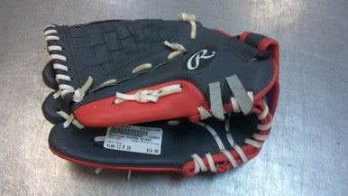 Used Rawlings PLAYER SEIRES BB/SB Glove LH Throw Grey 11 1/2" 11339-S000196889