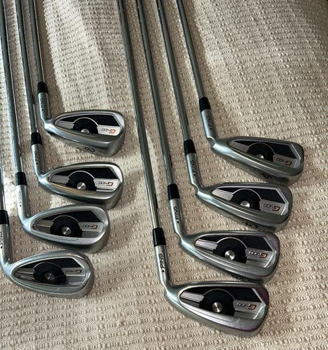 Used Ping G400 4i-SW Steel Stiff Iron Set