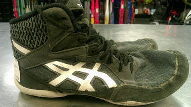 Used Asics Wrestling Shoes Teal Junior 04 11868-S000066706