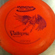 Used Innova VALKYRIE Disc Golf Driver Orange 11868-S000066698