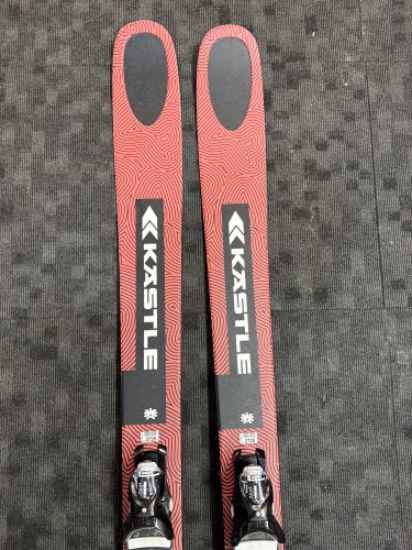 Men's Kastle ZX 100 189 cm Powder Skis Max Din 12 (Used)