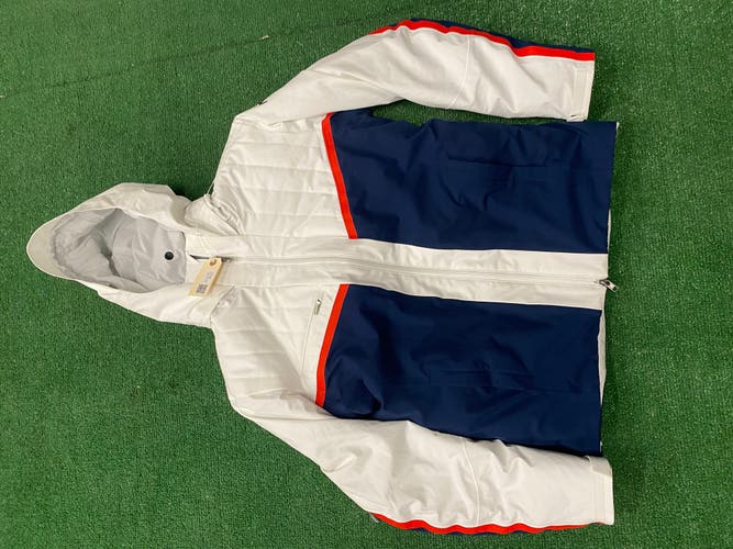 White Adult Unisex Large HEAD Jacket (Used)