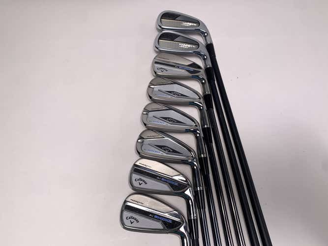 Callaway 7 Iron Fitters Fitting Irons Graphite & Still Wholesale Bulk Lot of 8