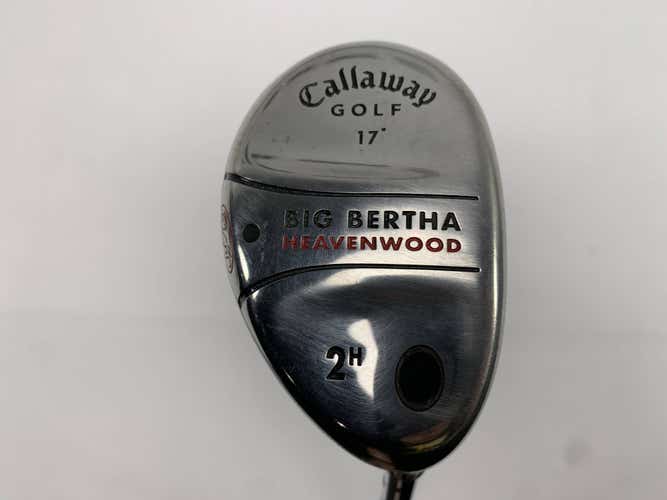Callaway Big Bertha Heavenwood 2 Hybrid 17* Big Bertha Uniflex Steel Mens RH