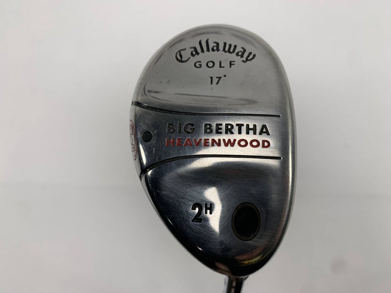 Callaway Big Bertha Heavenwood 2 Hybrid 17* Big Bertha Uniflex Steel Mens RH