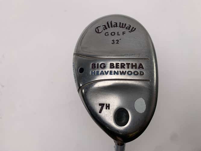 Callaway Big Bertha Heavenwood 7 Hybrid 32* Big Bertha Gems 55g Ladies RH
