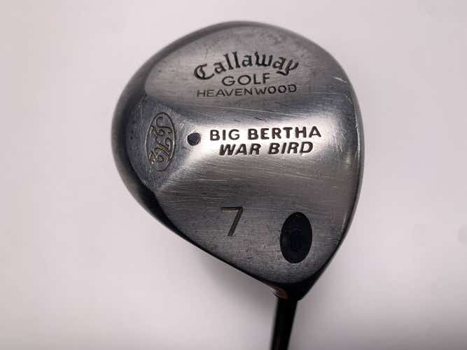 Callaway Big Bertha Warbird 7 Fairway Wood 21* RCH 96 Firm Graphite Mens RH