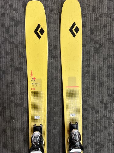 Men's Black Diamond Impulse Titanal 104 179 cm Powder Skis Max Din 12 (Used)