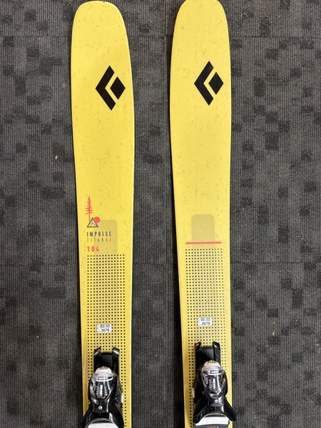 Men's Black Diamond Impulse Titanal 104 179 cm Powder Skis Max Din 12 (Used)