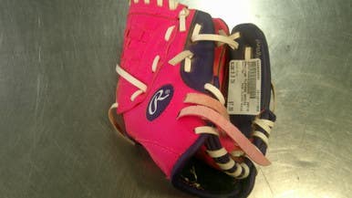 Used Rawlings PLAYERS SERIES BB/SB Glove RH Throw Pink 9 1/2" 11868-S000066685