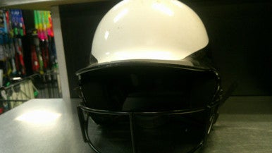 Used RIP-IT VISION Batting Helmet w/Mask Black MD 11868-S000066689