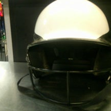 Used RIP-IT VISION Batting Helmet w/Mask Black MD 11868-S000066690