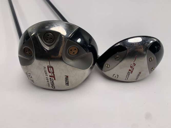 Maltby GT 250 Driver & 3 Fairway Wood Set 10.5* 15* UST HTD CB65 Mens RH
