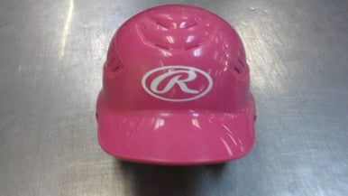 Used Rawlings HELMET Batting Helmet No Mask Pink MD 11339-S000196231