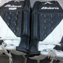 Used Brians LEG PADS Goalie Leg Pads Inter Black 26" 11339-S000196250